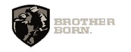 Brother Born Logo Magnet
