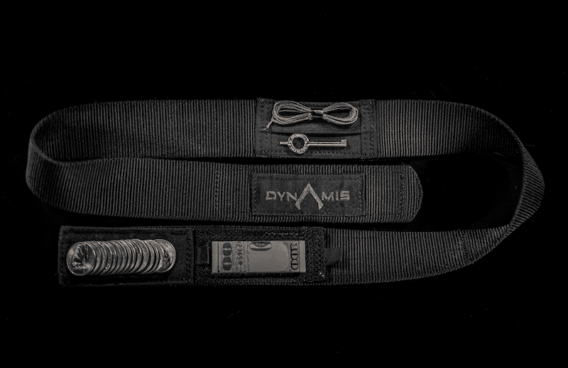 Lionheart Dynamis Alliance Low Profile EDC Belt – 1.5 Inch, Large, Black/Grey, Made In USA